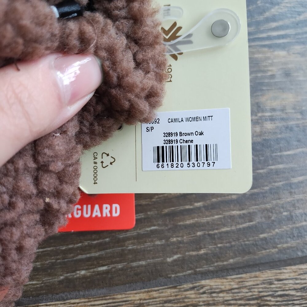 NWT KOMBI Camila Mittens Brown Oak (Winter Jilly Box 2025) | Size US S - Picture 4 of 10